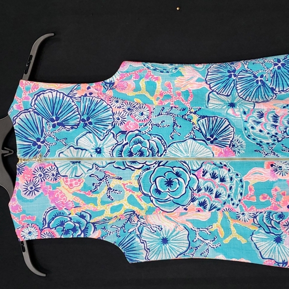 🆕️ Lily Pulitzer Mila Sleeveless Shift Dress Once Upon A Tide - Picture 15 of 16